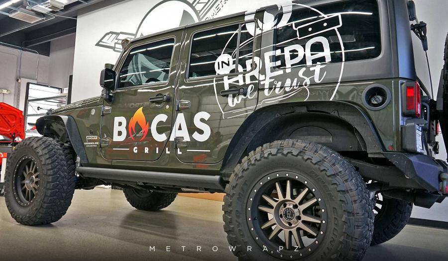  Jeep Wrangler Sport by MetroWrapz 2016 года  (фото 2 из 4)